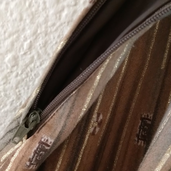 H&M Skirt sage green with Gold accents sz 4 - Picture 8 of 10